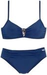 Lascana Damen B&uuml;gel-Bikini | mit Pailletten