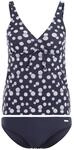 Lascana Damen Damen B&uuml;gel-Tankini im Punkte-Design mit bauchbedeckendem Top und