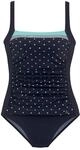 Lascana Damen Badeanzug mit Softcups, Shaping-Einsatz, verstellbare Tr&auml;ger,