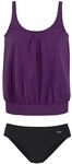 Lascana Damen Oversize-Tankini Softcups, Mieder, Verstellbare Tr&auml;ger