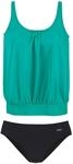 Lascana Damen Oversize-Tankini Softcups, Mieder, Verstellbare Tr&auml;ger |...