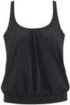 Lascana Damen Tankini-Top vielseitig schwarz 38