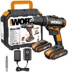 WORX WX101.1 Akku Bohrschrauber 20V &ndash; Leistungsstarker Akkuschrauber zum Bohren und