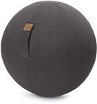 Sitting Ball Felt Sitzball mit Filzimitat, Gymnastikball mit Stoffbezug, Fitnessball