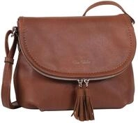 TOM TAILOR Lari Damen Umh&auml;ngetasche Crossbody Bag Mittelgro&szlig; Cognac Braun