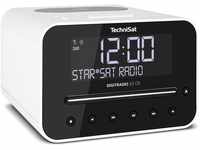 TechniSat DIGITRADIO 52 CD Stereo DAB Radiowecker mit zwei einstellbaren...