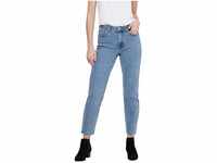ONLY Womens Light Blue Denim Jeans Solid