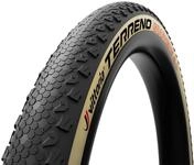 Vittoria Unisex-Adult Terreno Fahrradreifen, Schwarz/Hellbraun, 29 x 2.1