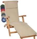 Beautissu Luxus Deckchair Auflage Sonnenliege 175x45x5cm LoftLux DC &ndash; Bezug