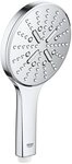 GROHE Rainshower SmartActive 130, Duschkopf (Handbrause mit 3 Strahlarten,