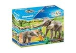 PLAYMOBIL 70324 Elefanten im Freigehege, ab 4 Jahren