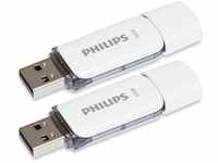 Philips Snow Edition 2.0 USB-Flash-Laufwerk 2X 32GB für PC, Laptop, Computer Data
