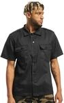 Brandit US Shirt Short Sleeve, Farbe: Black, Gr&ouml;&szlig;e: 5XL