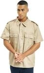 Brandit US Shirt Short Sleeve, Farbe: beige, Gr&ouml;&szlig;e: 7XL