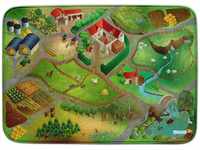 House of Kids 86005-E3 - Playmat Ultra Soft Ferme Connect, 130 x 180 cm