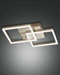 Fabas Luce BARD LED Deckenleuchte 45x45cm, Gold edelmatt