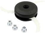 Makita 198383-1 Messerkopf 255 mm Kunststoff, 3 bewegliche Kunststoffmesser, Adapter