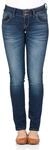 LTB Jeans Damen Molly Jeans, Sian Wash, 24W / 30L