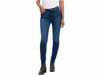 Cross Damen Alan Skinny Jeans, Blau (Dark Mid Blue 160), 32W / 32L EU