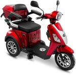 Rolektro E-Trike 25 V.3 Pro Dreirad Rot - 1000W Elektromobil - 70km Reichweite -