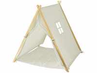SoBuy® OSS02-W Spielzelt Zelt für Kinder mit 2 Türen und einem Fenster...