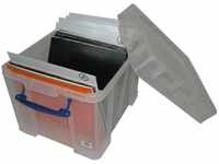 Really Use Box 35CXLCB Aufbewahrungsbox 35 Liter XL, transparent