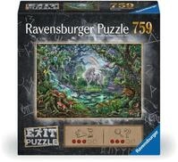 Ravensburger EXIT Puzzle Einhorn - 759 Teile Escape Puzzle | 759 Teile Escape Room