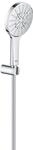 Grohe Rainshower 130 SmartActive Wandhalterset 3 Strahlarten Chrom 26581000 130...