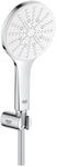 GROHE Rainshower 130 SmartActive | Wandhalterset 3 Strahlarten | moon white 