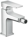hansgrohe Metropol Einhebel-Bidetarmatur, mit Push-Open Ablaufgarnitur, Chrom