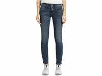 TOM TAILOR Damen 1017120 Alexa Slim Jeans Mit Bio-Baumwolle, 10125 - Random Bleached