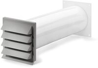 NABER K-Klima-R 150/150 Mauerkasten, hellgrau (4044060)