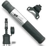 SKS GERMANY AIRFLEX EXPLORER SILVER Fahrradpumpe f&uuml;r Mountainbike-Reifen,