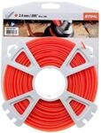 Stihl 9302421 M&auml;hf&auml;den rund und leise Rolle 2,4 mm 86 m
