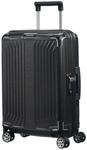 Samsonite Lite-Box Spinner Handgep&auml;ckkoffer, 55 cm | Schwarz, Hartschalenkoffer, 55H
