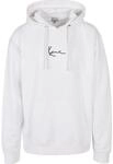 Karl Kani Herren KKMQ12005 SMALL Signature Hoody WHT White, S