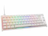 Ducky ONE 2 SF Weiße Gaming Tastatur RGB Beleuchtung, Cherry MX Speed Silver,