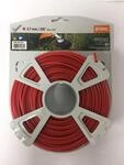 Stihl 9302343 M&auml;hfaden rund 2,7 mm, Rot