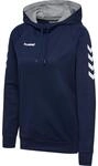 Hummel HmlGO Cotton Hoodie Woman, Marine, XL