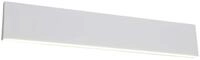 Trio Leuchten LED Wandleuchte Concha 225174731, Metall Wei&szlig; matt, inkl. 2x 9 Watt