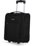Travelite Handgep&auml;ck Koffer leicht, mit Liquids Bag, 2 Rollen, Cabin Underseater,