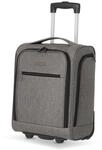 Travelite Handgep&auml;ck Koffer leicht, mit Liquids Bag, 2 Rollen, Cabin Underseater,