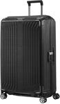 Samsonite Lite-Box Spinner Check-in-Koffer, 75 cm | Schwarz, Hartschalenkoffer, 75H x