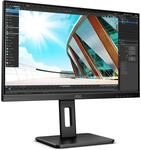 AOC 24P2Q - 24 Zoll FHD Monitor, h&ouml;henverstellbar (1920x1080, 75 Hz, VGA, DVI, HDMI,