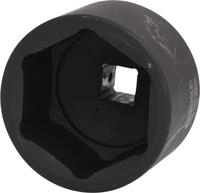 KS Tools 515.1790 1" Sechskant-Kraft-Stecknuss, kurz, 90mm