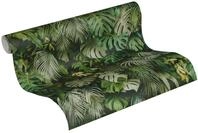 A.S. Cr&eacute;ation Greenery Vliestapete mit Dschungelmotiv 0,53 x 10,05 m &ndash; Gr&uuml;n &ndash;