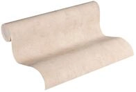 livingwalls Vliestapete 10,05 m x 0,53 m in rustikaler Putzoptik - Sand, Beige -