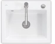 Villeroy & Boch VB-3309 02 RW SUBWAY 60S Sp&uuml;lbecken, Stone White