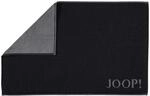 Joop! Badematte Classic Doubleface 1600 Schwarz/Anthrazit - 90 50x80 cm 50x80 cm
