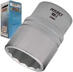 HAZET Steckschl&uuml;sseleinsatz 900Z-36, 1/2 Zoll (12,5 mm) Vierkant, SW 36 mm |...